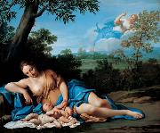 BASSETTI, Marcantonio Die Geburt des Apollo und der Diana oil painting on canvas
